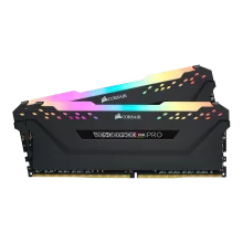رم کامپیوتر Corsair VENGEANCE RGB PRO 16GB Dual 3200MHz CL16 – ‌Black DDR4