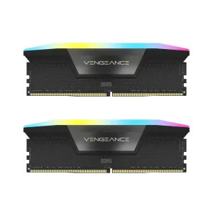 رم کورسیر Corsair VENGEANCE RGB 32GB 16GBx2 6800MHz CL40 DDR5 Memory