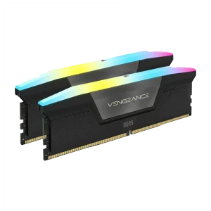 رم کورسیر Corsair VENGEANCE RGB 64GB 32GBx2 5200MHz CL40 DDR5 AMD EXPO Memory