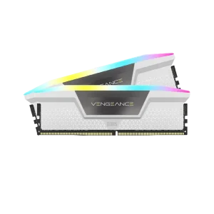 Corsair Vengeance RGB DDR5 32GB Dual 6200MHz CL36 - White