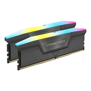 رم کامپیوتر Corsair Vengeance RGB DDR5 64GB Dual 5600MHz CL36 - Black