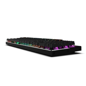 کیبورد گیمینگ Devarajas K556 RGB Brown Switch