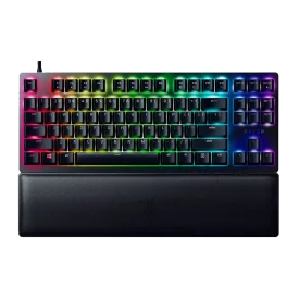 کیبورد گیمینگ ریزر Huntsman V2 Tenkeyless Purple Switch