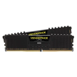 حافظه رم کورسیر corsair vengeance 16g black cl16 3200 LPX